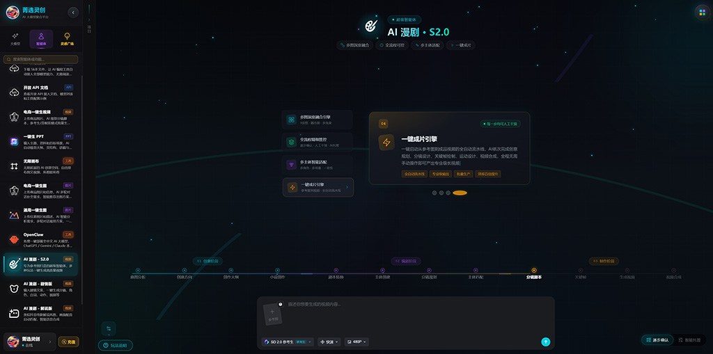 AI 漫剧创作方向示例